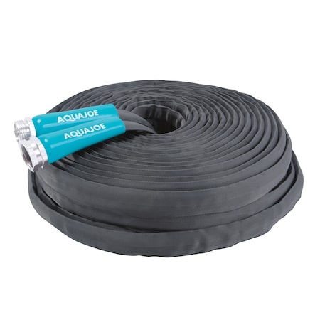 Aqua Joe Ultra Flexible Kink Free Fiberjacket Garden Hose 100-Foot AJFJH100-PRO